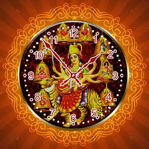 Play Durga Ji Clock Live Wallpaper APK