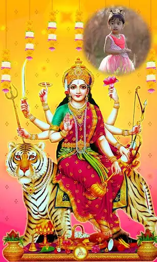 Play Durga Mata Photo Frames as an online game Durga Mata Photo Frames with UptoPlay