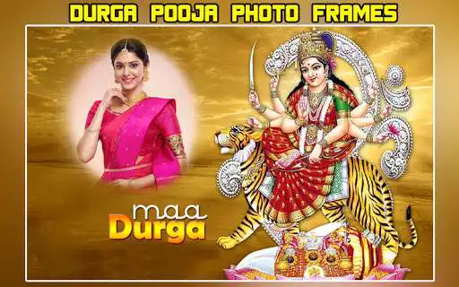 Play Durga Puja Photo Frames as an online game Durga Puja Photo Frames with UptoPlay