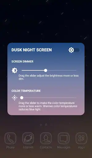 Play Dusk Night Screen(Blue Light Filter & Screen Dim)  and enjoy Dusk Night Screen(Blue Light Filter & Screen Dim) with UptoPlay