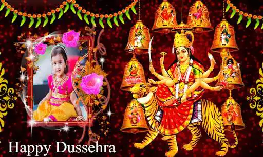 Play Dussehra photo Frames New