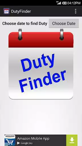 Play APK Duty Finder  and enjoy Duty Finder with UptoPlay my.customs.uass.eduty