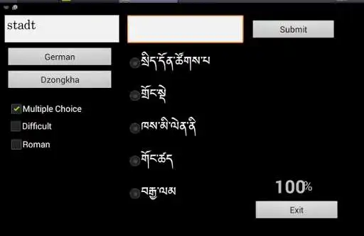 Play Dzongkha German Dictionary as an online game Dzongkha German Dictionary with UptoPlay