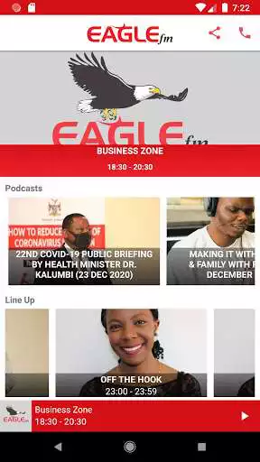 Play Eagle FM Namibia  and enjoy Eagle FM Namibia with UptoPlay