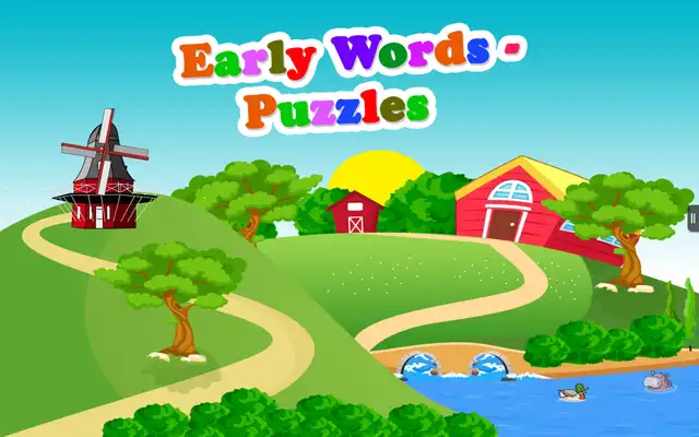 Play Early Words - Puzzles Free