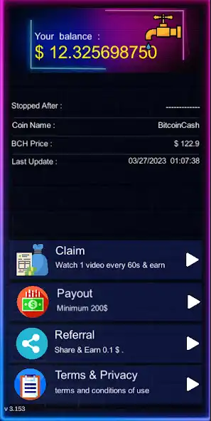 Play Earn Bitcoin Cash : Faucet  and enjoy Earn Bitcoin Cash : Faucet with UptoPlay