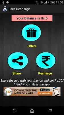 Play Earn Data  Recharge