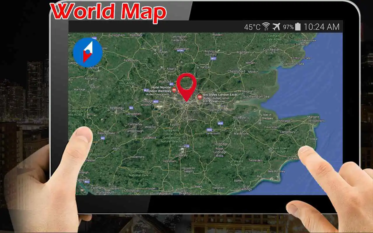 Play Earth Map Live GPS: Street View Navigation Transit