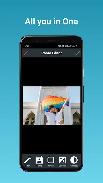 Play Ease Edit - Photo Editor as an online game Ease Edit - Photo Editor with UptoPlay