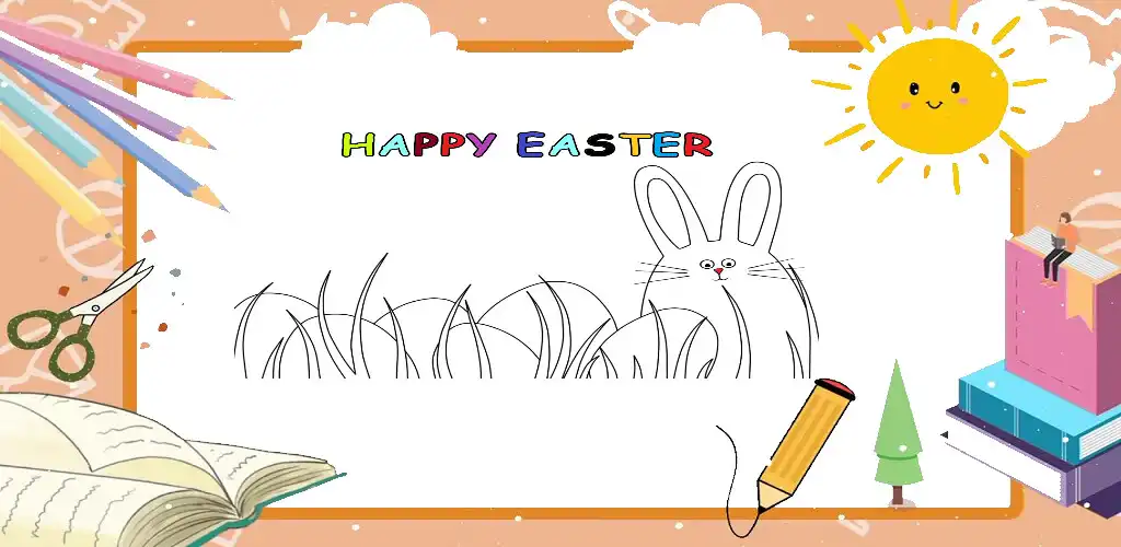 Play Easter Day Coloring Book  and enjoy Easter Day Coloring Book with UptoPlay