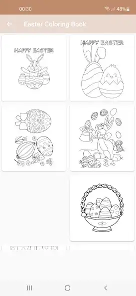 Play Easter Day Coloring Book as an online game Easter Day Coloring Book with UptoPlay