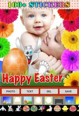 Play Easter Frames and Stickers