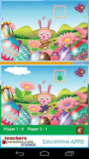 Play Easter Spot the Differences as an online game Easter Spot the Differences with UptoPlay