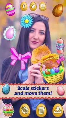 Play Easter Stickers for Pictures