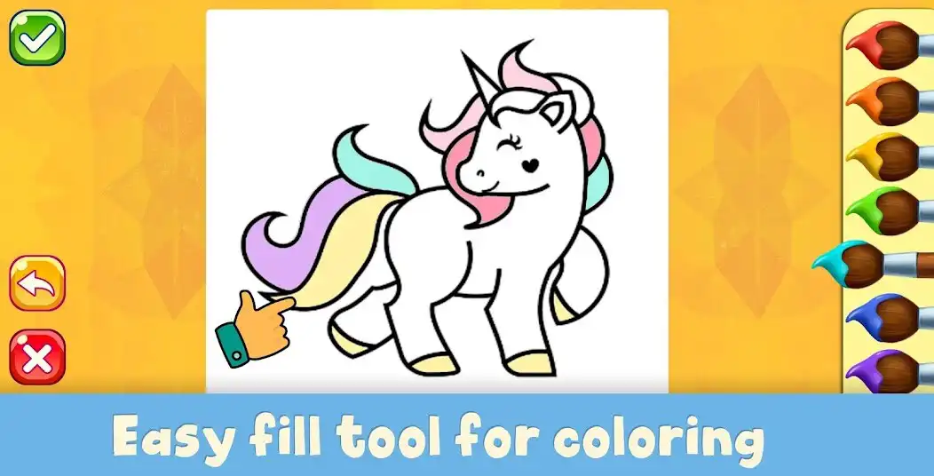 Easy Coloring for Kids online game with UptoPlay