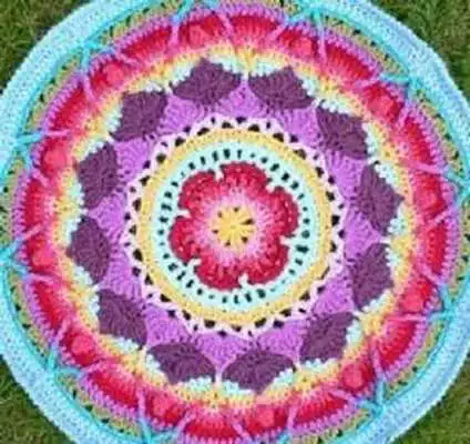 Play Easy crochet mandalas coloring