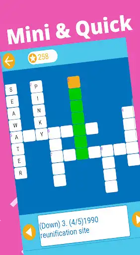 Play Easy Crossword with More Clues as an online game Easy Crossword with More Clues with UptoPlay