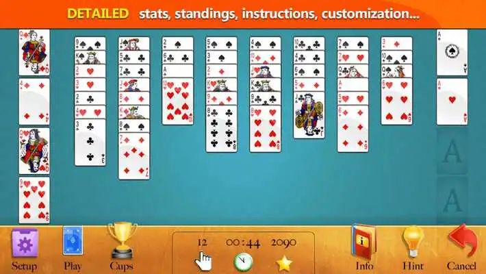 Play Easy FreeCell Solitaire