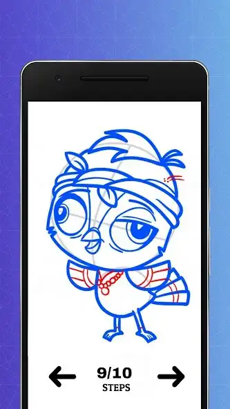 Play Easy Kawaii Drawing as an online game Easy Kawaii Drawing with UptoPlay