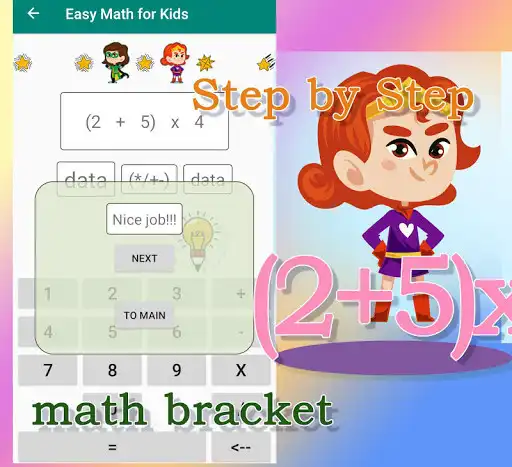 Play Easy Math : For Kids as an online game Easy Math : For Kids with UptoPlay