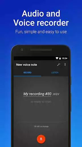 Play Easy Voice Recorder Pro  and enjoy Easy Voice Recorder Pro with UptoPlay