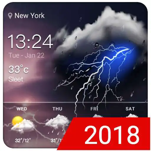 Free play online Easy weather forecast app free  APK