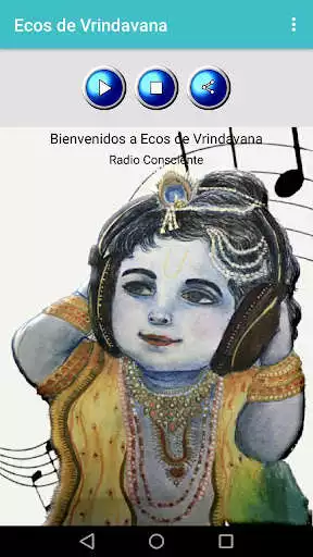 Play Ecos de Vrindavana Radio  and enjoy Ecos de Vrindavana Radio with UptoPlay