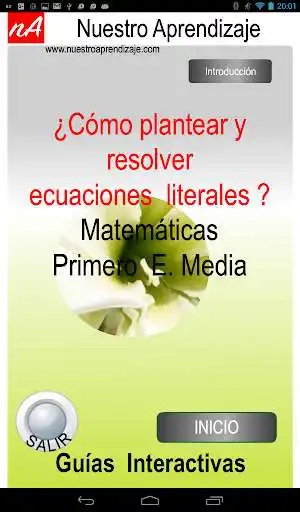 Play Ecuaciones Literales  and enjoy Ecuaciones Literales with UptoPlay