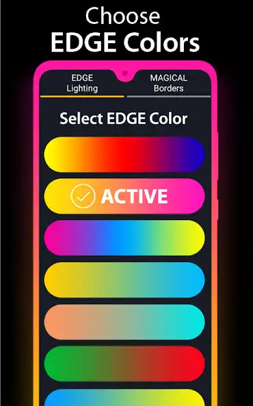 Play Edge Lighting - Border Light as an online game Edge Lighting - Border Light with UptoPlay