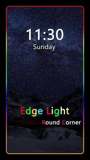 Play Edge Lighting Colors - Border Edge Light  and enjoy Edge Lighting Colors - Border Edge Light with UptoPlay