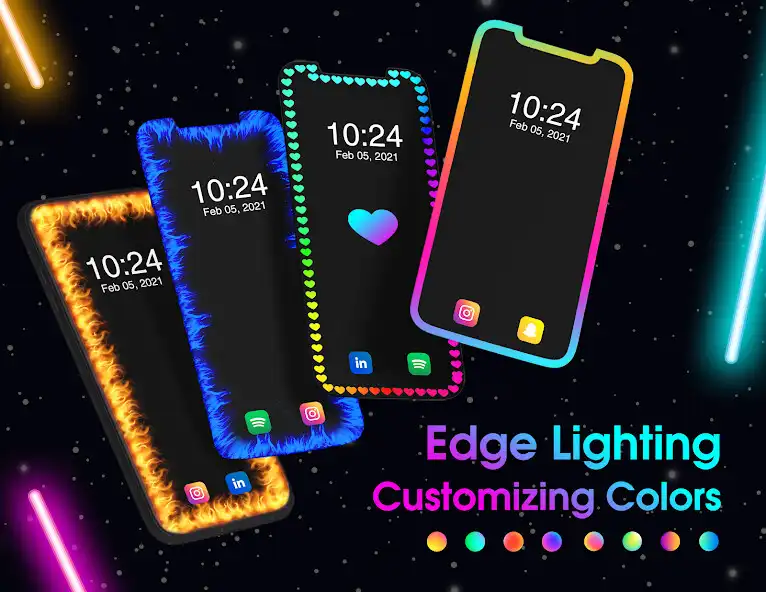 Play Edge Lighting - Edge Screen  and enjoy Edge Lighting - Edge Screen with UptoPlay