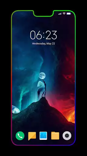 Play Edge Light Live Wallpaper as an online game Edge Light Live Wallpaper with UptoPlay