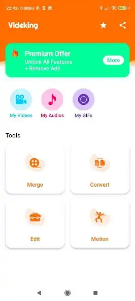 Play Edit and cut videos - Videking  and enjoy Edit and cut videos - Videking with UptoPlay