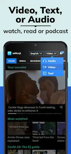 Play Editorji - Latest Video news as an online game Editorji - Latest Video news with UptoPlay