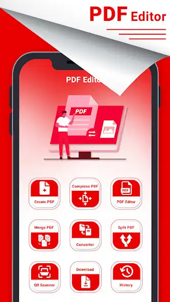 Play Edit PDF : Reader  Scanner  and enjoy Edit PDF : Reader  Scanner with UptoPlay