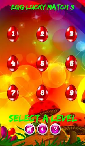 Play Egg Lucky Match 3 as an online game Egg Lucky Match 3 with UptoPlay