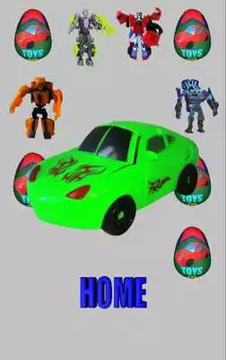 Play Eggs Transformers Cars