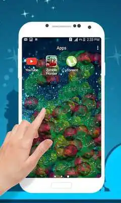 Play Eid Mubarak Bubble Live Wallpaper