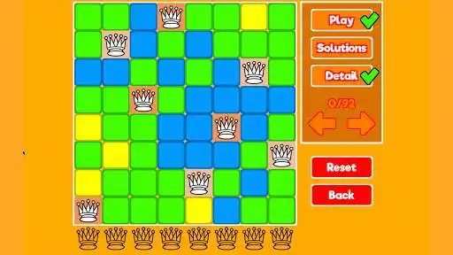 Play Eight Queens - Millennium Prize Problem  and enjoy Eight Queens - Millennium Prize Problem with UptoPlay