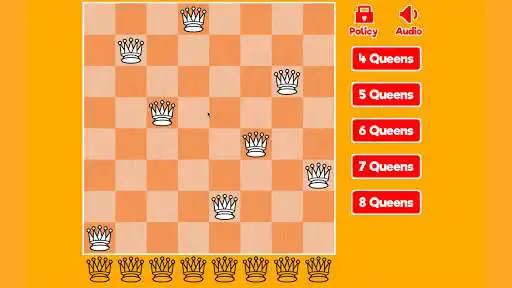 Play Eight Queens - Millennium Prize Problem as an online game Eight Queens - Millennium Prize Problem with UptoPlay