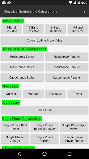 Play Electrical Calculations  and enjoy Electrical Calculations with UptoPlay