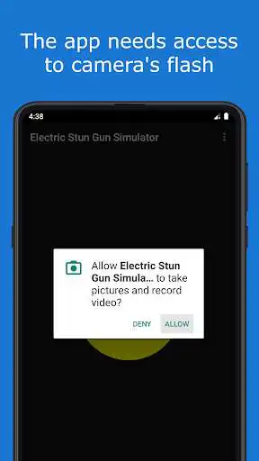 Play Electric Stun Gun Simulator as an online game Electric Stun Gun Simulator with UptoPlay