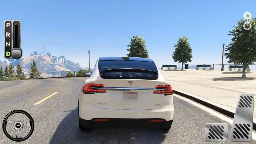 Play Electric SUV Tesla Model X as an online game Electric SUV Tesla Model X with UptoPlay