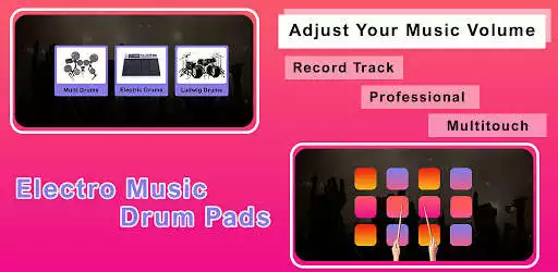 Play Electro Music Drum Pads: Real Drums Music as an online game Electro Music Drum Pads: Real Drums Music with UptoPlay