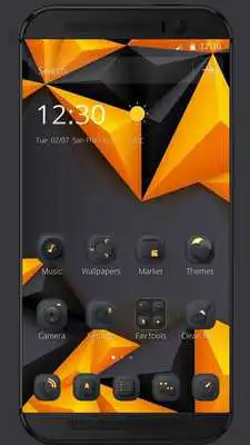 Play Elegant Gold Black Theme