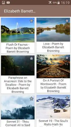 Play Elizabeth Barrett Browning Poems  and enjoy Elizabeth Barrett Browning Poems with UptoPlay