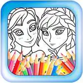 Free play online Elsa Coloring Games APK