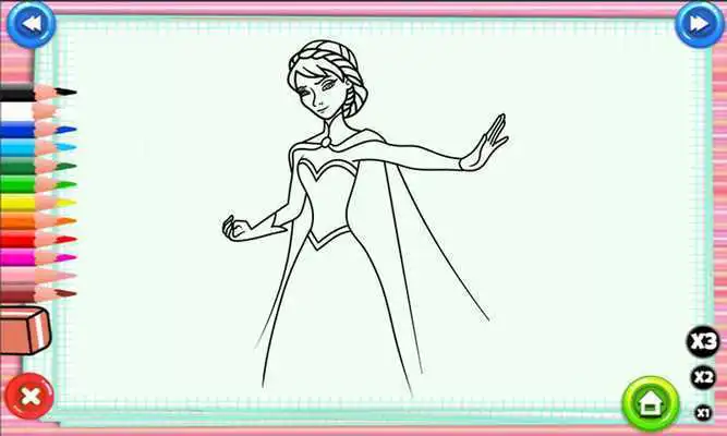 Play Elsa Coloring Games