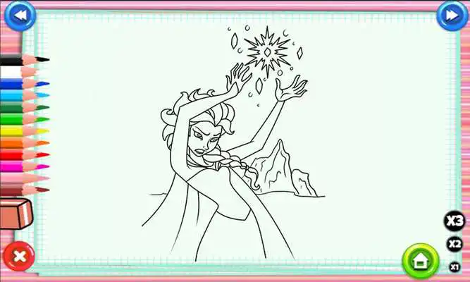 Play Elsa Coloring Games