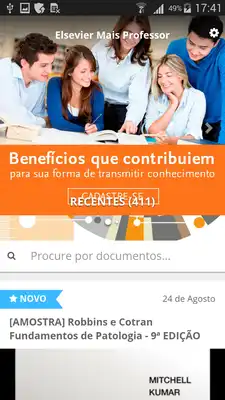 Play Elsevier Mais Professor